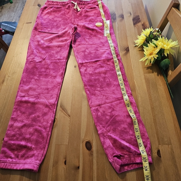 Cat & Jack - Kids' Tie-dye Jogger Pants Size L, XL Dark Pink - Picture 9 of 10
